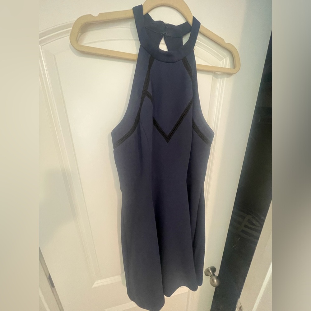 Navy and black BCBG dress size 8